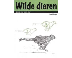Wilde dieren Tekenen stap-voor-stap