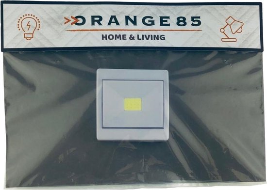 Orange85 Lichtschakelaar - Wit - Met LED lampje - Inbouw - Lichtknop -  Wandschakelaar | bol.com