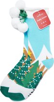 Kerst sokken WINTER WONDERLAND unisex 38 - 42