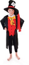 Bristol Novelty Childrens/Kids Hat Seller Costume (Black/Red/Yellow/White)