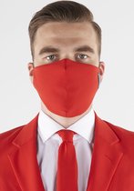 OppoSuits Red Devil - Face Mask - Maat: One Size - Gezicht Maskers