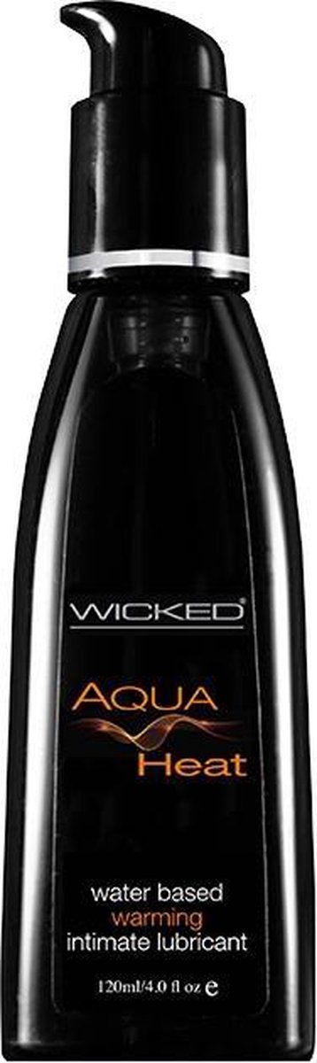 Wicked - Aqua glijmiddel verwarmend 120 ml - 120ml