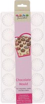 FunCakes Chocolade Mal - Siliconen Mal voor Bonbons en Chocolade - Swirl