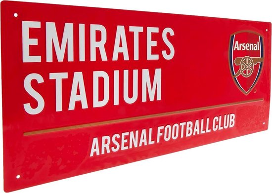 Arsenal FC Street Sign (Red) cadeau geven