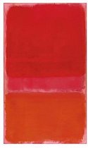 Omslag Mark Rothko - No, 37, 1956 Kunstdruk 60x100cm