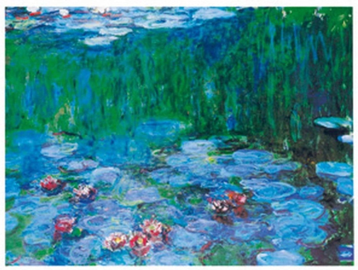 PGM Kunstdruk Claude Monet - Nymphéas 30x24cm Divers