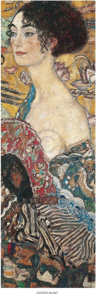 PGM Kunstdruk Gustav Klimt - Acqua Mossa 20x50cm Divers