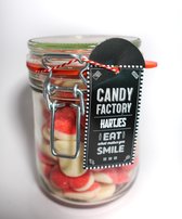 Candy Factory Weckpot Foam Hartjes - 6 x 450 Gram