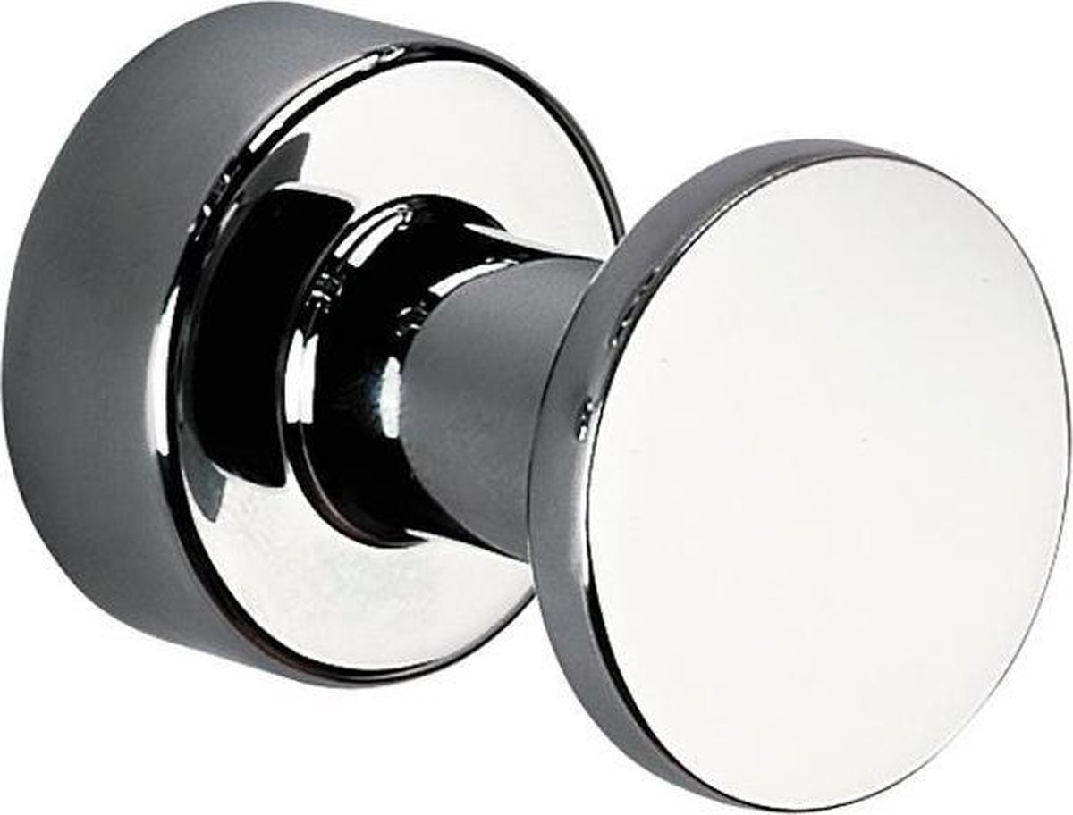 Kleding- en handdoekhaak Techno ø25mm chroom