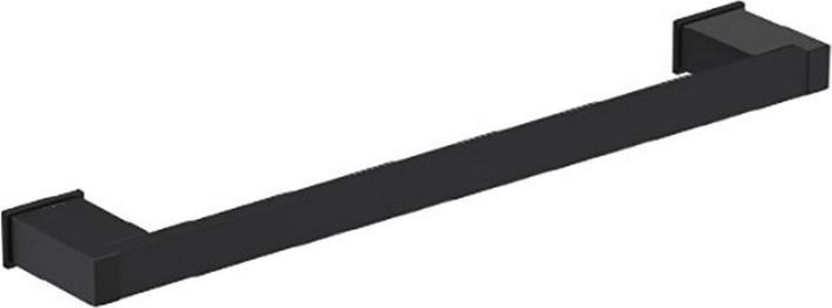 Handdoekhouder Cube zwart 345mm
