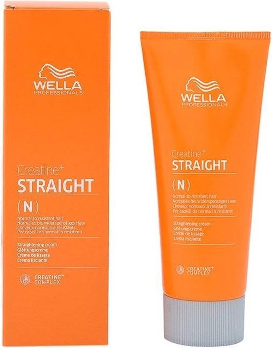 Wella Creatine + Straight N haarverzachtend middel - 200 ml - Haarcrème