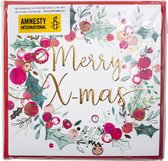 3 Pakjes kerstkaarten Amnesty International, 8 kerstkaarten per pakje