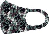 Mondkapje Leger Camouflage | Uniek design | Soepel Mondmasker | Volwassenen