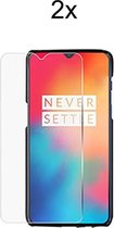 OnePlus 6T Screenprotector - Beschermglas OnePlus 6T Screen Protector Glas - 2 stuks