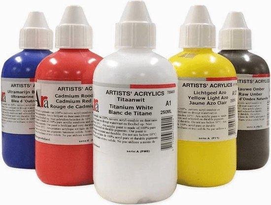 A-Color Peinture Acrylique, 500ml, couleur peau clair 