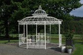 CLP Romantik Paviljoen - Rond - 350cm antiek/wit