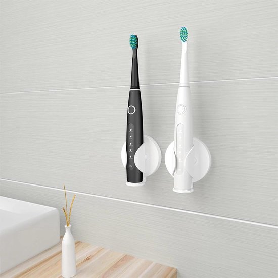 Tandenborstelhouder Voor Aan De Muur, Elektrische Tandenborstelhouder Zonder Boren Roestvrij Staal Zelfklevende Tandenborstelhouder Voor Badkamer Tandenborstelopslag