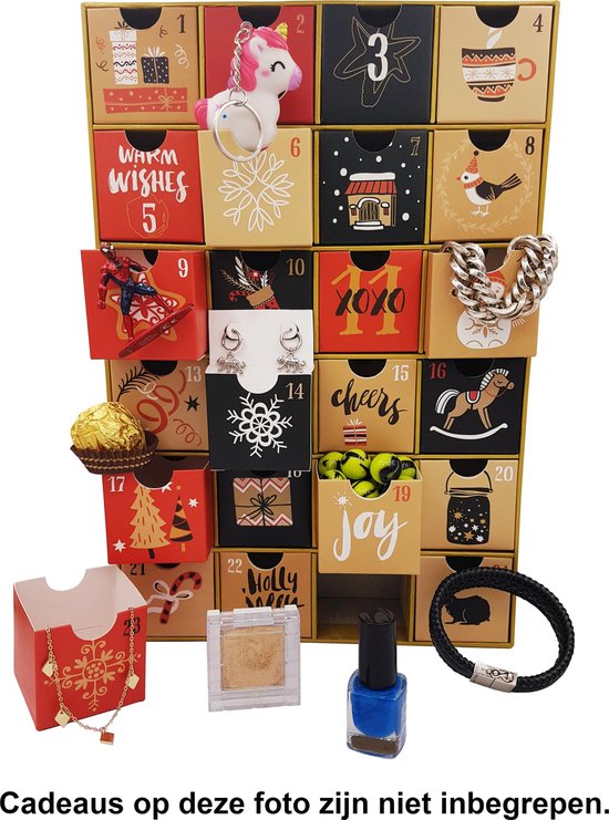 bol.com | Adventkalender 2020 - Zelf te vullen - Voor dames/kinderen