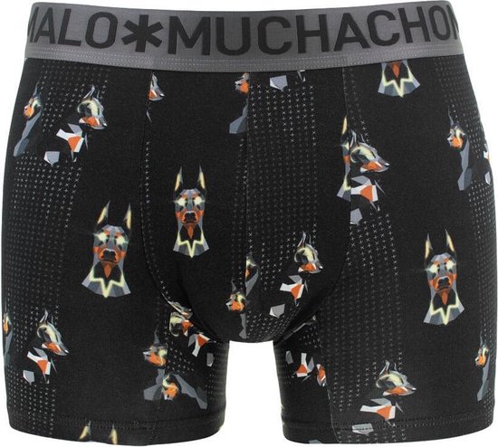 Muchachomalo - bamboo 2-pack print \u0026 zwart - XL | bol.com