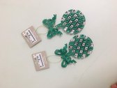 Kersthanger Groen Rond (8 stuks)