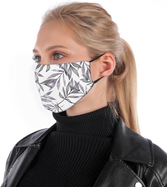 Mondkapje | mondmasker | gezichtsmasker | is van katoen, herbruikbaar, mondkapje wasbaar. Geschikt voor OV