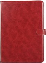 Apple iPad 10.2 2019 / 2020 / 2021 Portemonnee Hoes Bordeaux Rood