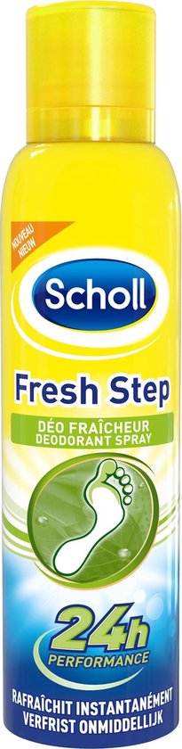 binnen deugd afbreken Scholl Voetdeodorant - Fresh Step Voetenenspray - 150ml x6 | bol.com