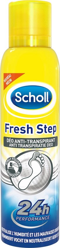 Scholl Fresh Step Voetspray - Voet deodorant - 150 | bol.com