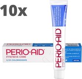 10x Perio-Aid Intensive Care Gel Tandpasta - Voordeelverpakking