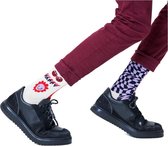 Happy Socks - Half/half Optic - Unisex - maat 36-40