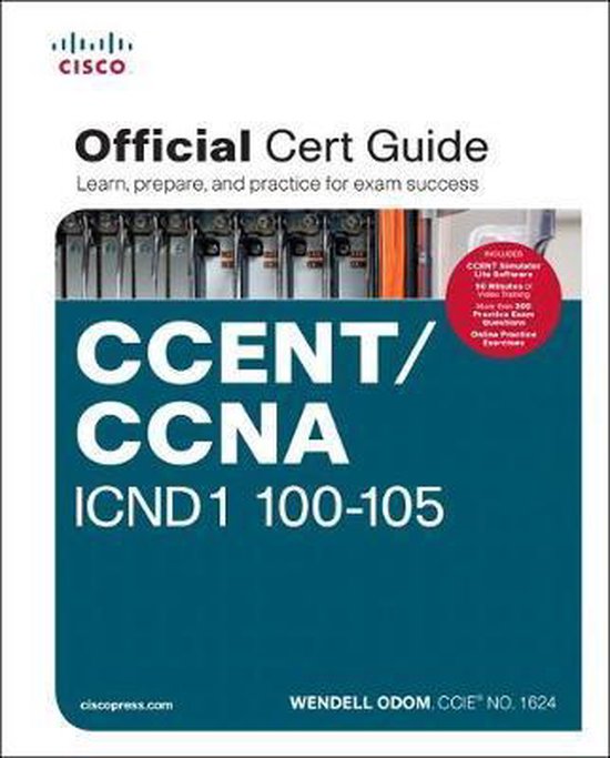CCENT/CCNA ICND1 100-105 Official Cert Guide - cover