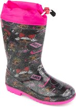 Regenlaarsjes meisjes|L.O.Lsurprise!|kleur roze-multi|mt 29 cm|Bottes de pluie filles | L.O.Lsurprise! | Couleur rose-multi | Taille 29 cm