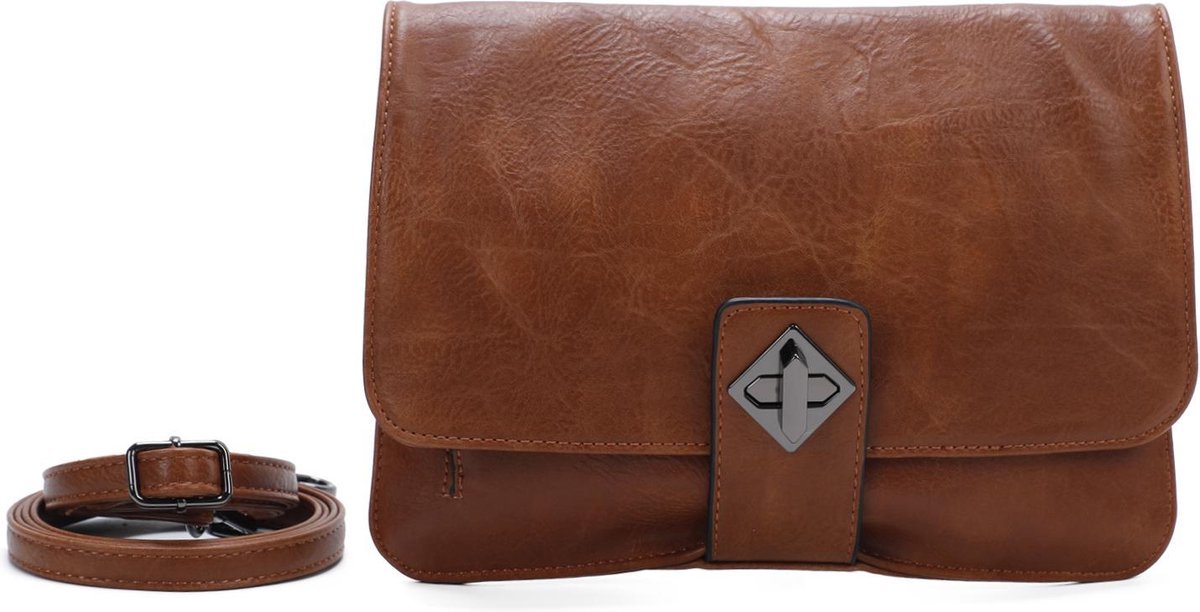 Qischa® anti diefstal tasje XL camel