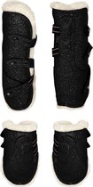 Tendon & fetlock boots Sparkle Black/Full