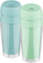 Ernesto 2 Pack Insulated Travel Mugs Thermomok Geisoleerde thermosbeker