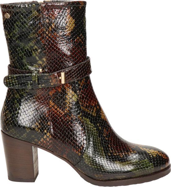 Fred De La Bretoniere Dames Laarzen - Bruin multi - Maat 41 | bol.com