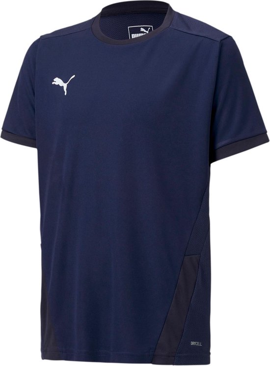 Puma Sportshirt - Maat 128  - Unisex - navy,wit