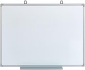 Relaxdays whiteboard magnetisch - magneetbord - memobord - schoolbord - presentatiebord - 45 x 60cm