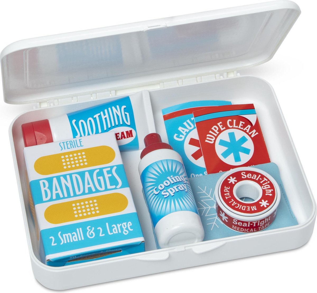 Melissa & Doug EHBO-koffer speelgoedset met accessoires - dokterskoffer. — afbeelding 2