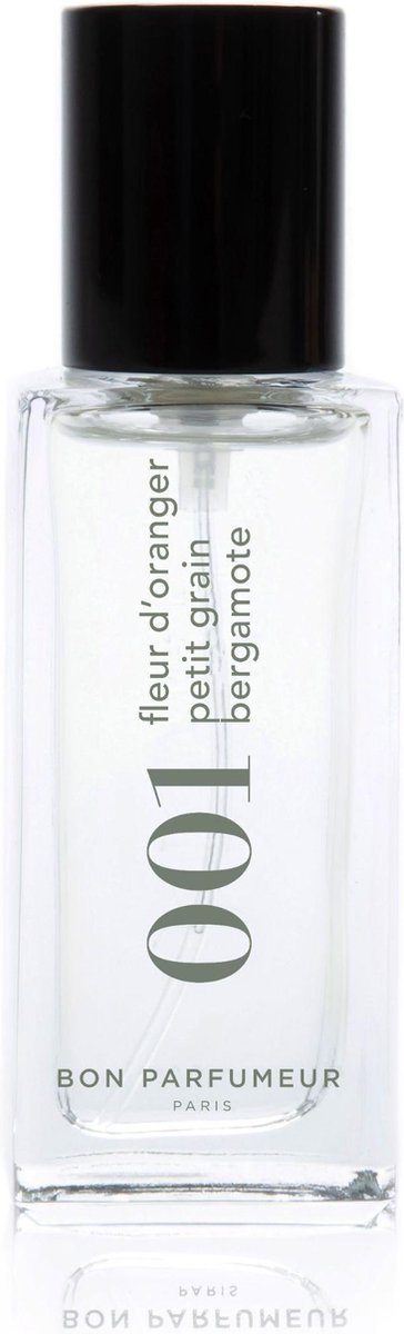 001 orange blossom petitgrain bergamot - 15 ml - Eau de parfum - Unisex - Good for vegan - Travel spray