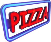 Led "pizza" bord neon - Pizza bord - Neon lamp - Neon Verlichting