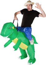 Bodysocks Inflatable T-rex Costume  Groen One-size