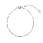 Armband Connected Dots - Zilver