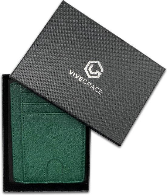 ViveGrace Pasjeshouder - Smart Wallet - Creditcardhouder - Portemonnee met  Anti Skim... | bol.