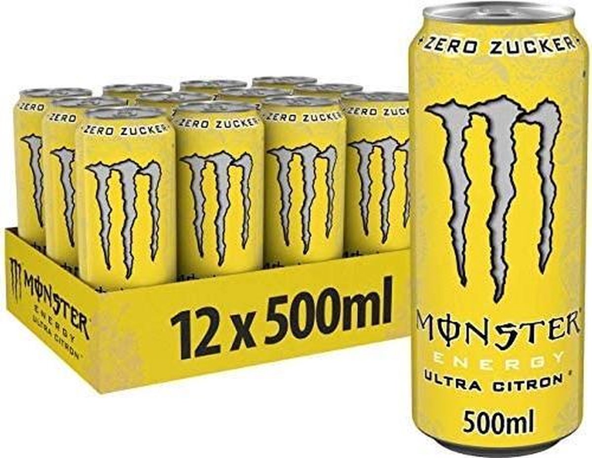 Monster Energy Ultra Citron Gdzie Kupić bol.com | Monster Ultra Citron x 12