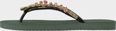 Uzurii Illusion Pink dames slippers, Army Green, maat: 37/38
