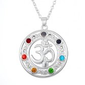 Dercas Chakra Healing Ohm Halsketting