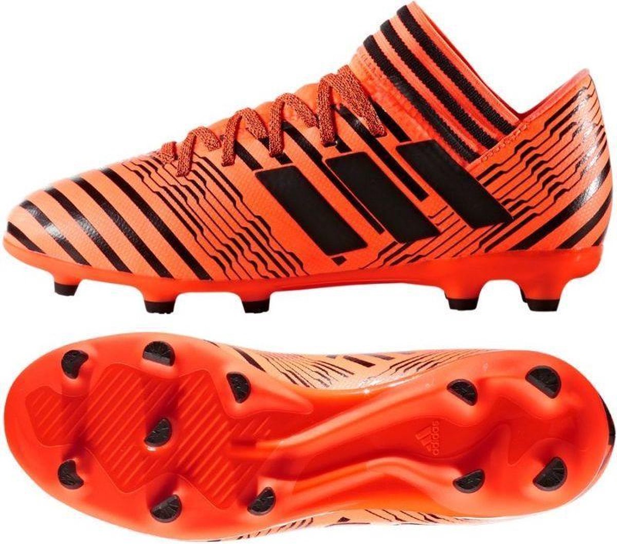 Maak het zwaar bescherming roltrap Adidas voetbalschoenen Nemeziz 17.3 FG, maat 35 1/2 | bol.com