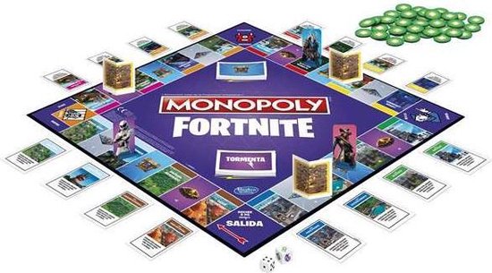 Thumbnail van een extra afbeelding van het spel Bordspel Monopoly Fortnite Hasbro (ES)