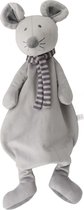 Vaco Knuffeldoek Muis 35 X 25 Cm Polyester Grijs